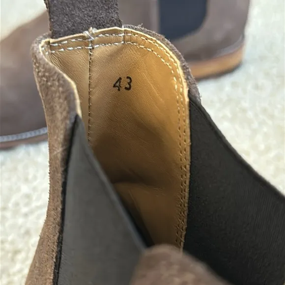 Like New Bobbies Suede Chelsea Boots