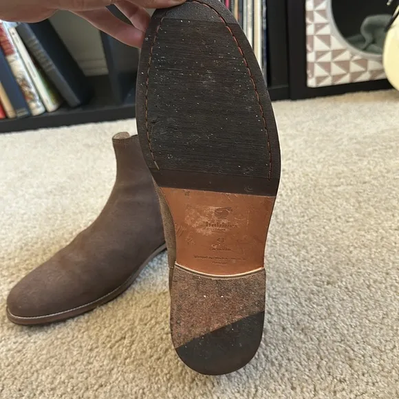 Like New Bobbies Suede Chelsea Boots