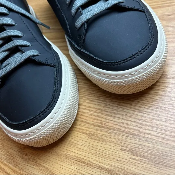 Like new P448 x Project Sustainability Soho Recycled Black Lace Up Sneakers 9.5