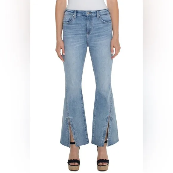 Liverpool Los Angeles ECO Hannah Hi-Rise Flare Denim Jeans Size 10/30 Nwt