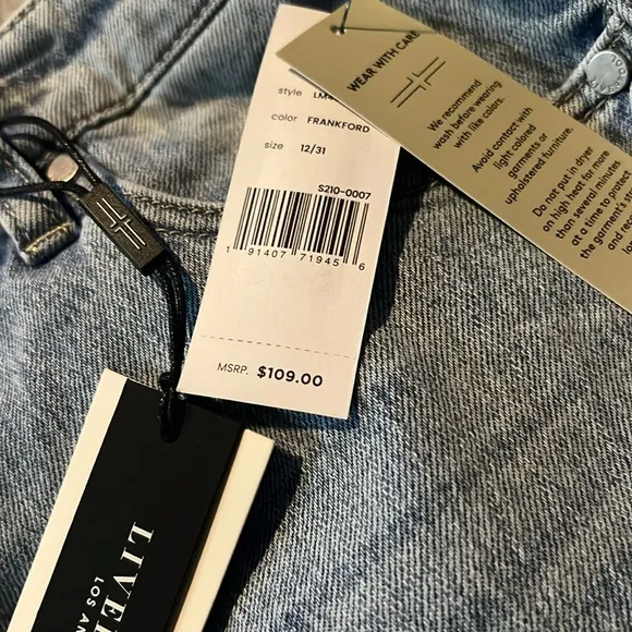 Liverpool Los Angeles ECO Hannah Hi-Rise Flare Denim Jeans Size 12/31 Nwt