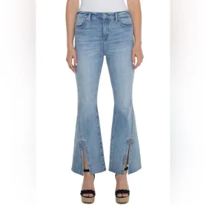 Liverpool Los Angeles ECO Hannah Hi-Rise Flare Denim Jeans Size 2/26 Nwt