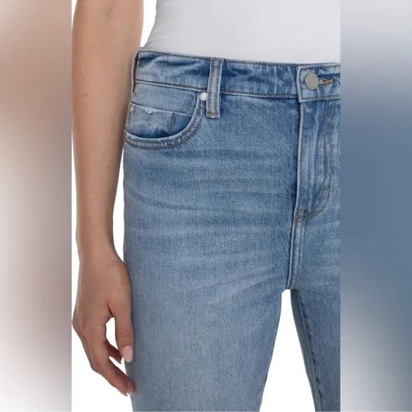 Liverpool Los Angeles ECO Hannah Hi-Rise Flare Denim Jeans Size 2/26 Nwt