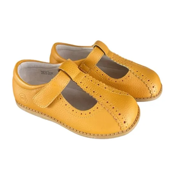 Livie and Luca Opry Butterscotch Leather Sandals Size 11