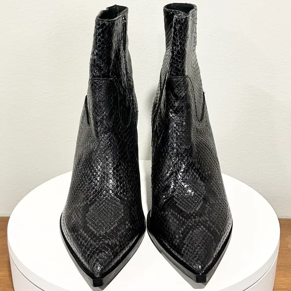 🌸LK BENNETT🌸 Camilla Side Zip Boot In Dark Grey Size: 40