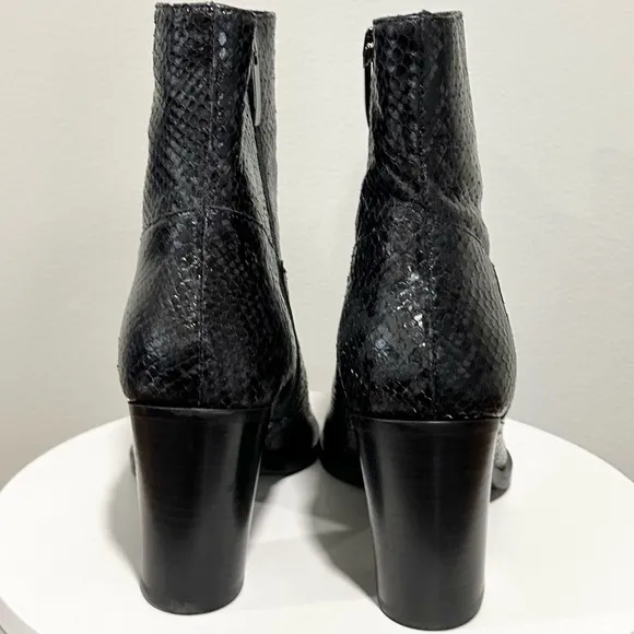 🌸LK BENNETT🌸 Camilla Side Zip Boot In Dark Grey Size: 40