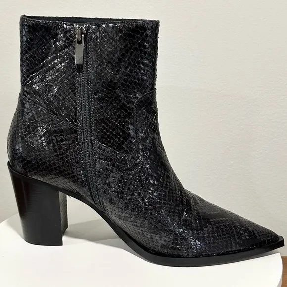 🌸LK BENNETT🌸 Camilla Side Zip Boot In Dark Grey Size: 40