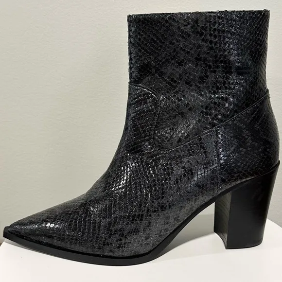 🌸LK BENNETT🌸 Camilla Side Zip Boot In Dark Grey Size: 40