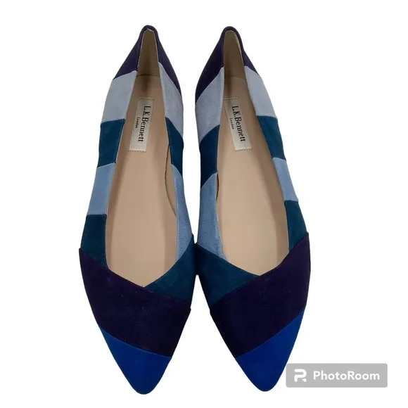 🆕{LKBENNET}Anika Suede Flats