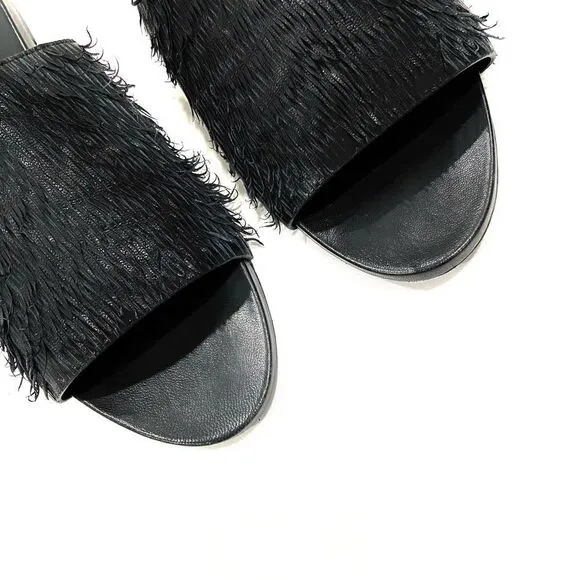 LOEFFLER RANDALL Ava Leather Slide Sandals