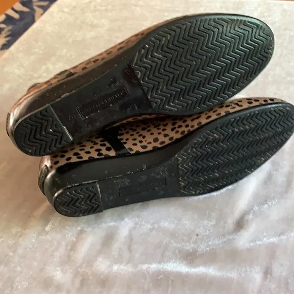 Loeffler Randall Leopard Chelsea Rain Boots 8
