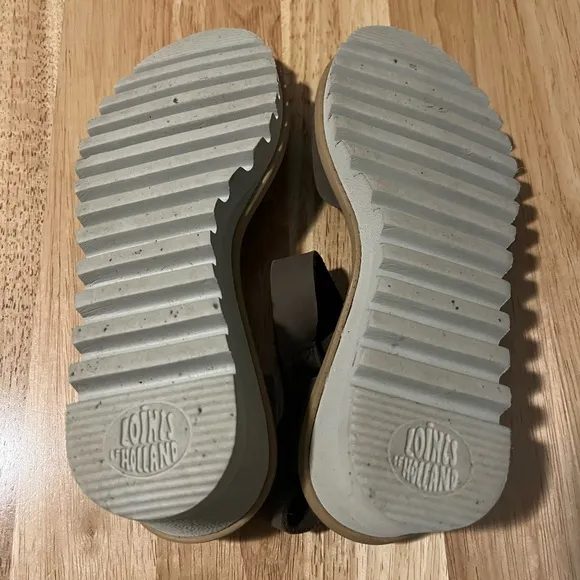 Loints of Holland Savannah Chunky Wedge Sandals 7.5