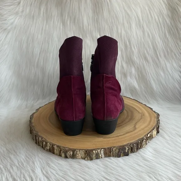 Loints Of Holland side zip patchwork leather boots