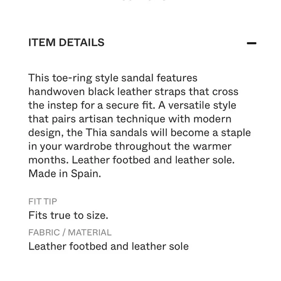 Loq Thia sandals