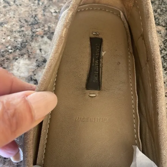 Louis Vuitton Suede Loafers