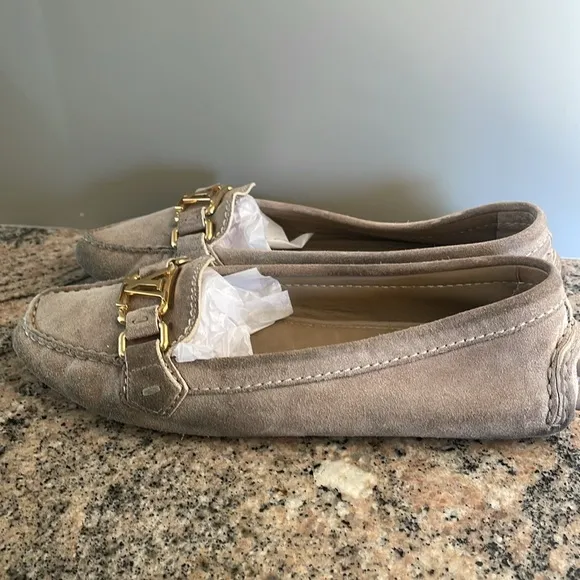 Louis Vuitton Suede Loafers