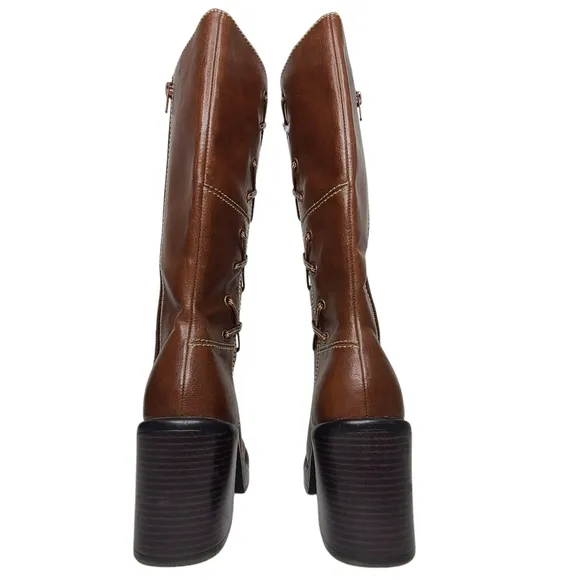 Lower East Side Vintage Y2K Heeled Boots Size 7