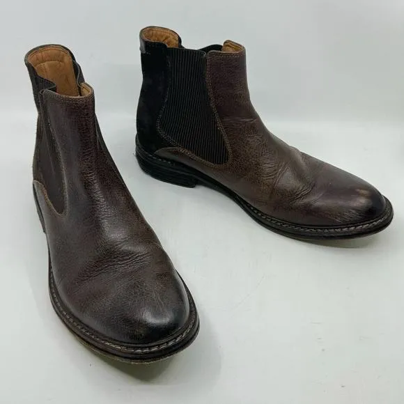 LUCKY BRAND Hutchins Chelsea Boots in Brown