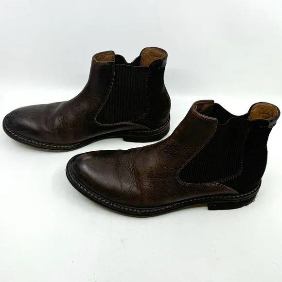 LUCKY BRAND Hutchins Chelsea Boots in Brown