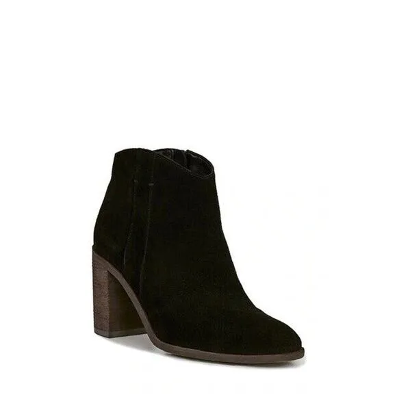 Lucky Brand Womens Pellyon Suede Western Festival Side Zip Ankle Boots 10 NEW!