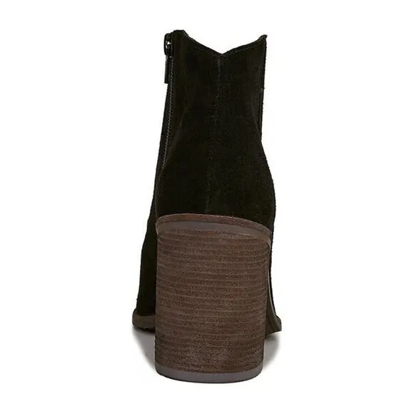 Lucky Brand Womens Pellyon Suede Western Festival Side Zip Ankle Boots 10 NEW!