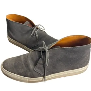 Ludwig Reiter Adriatic Gray Suede Chukka Boots Sneakers Trainers EU 45 US 11