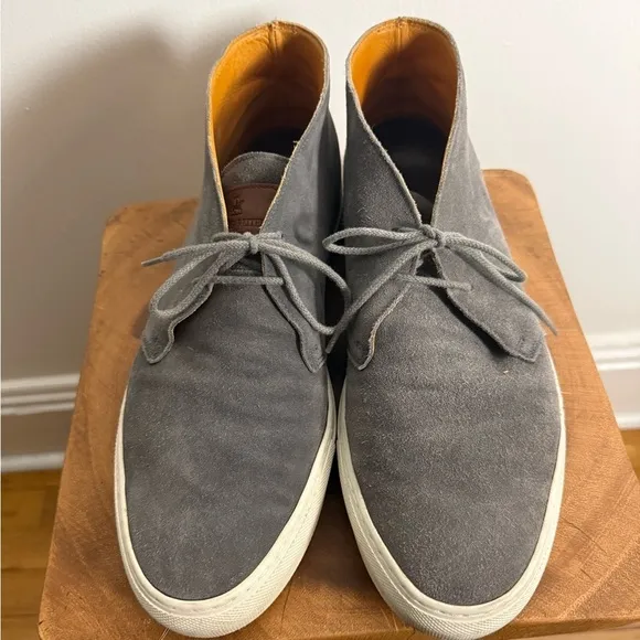 Ludwig Reiter Adriatic Gray Suede Chukka Boots Sneakers Trainers EU 45 US 11