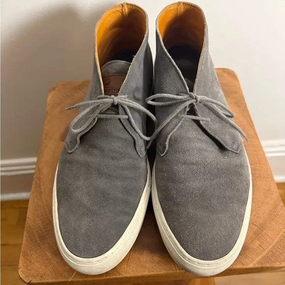 Ludwig Reiter Adriatic Gray Suede Chukka Boots Sneakers Trainers EU 45 US 11