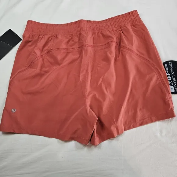 Lululemon Pace Breaker Short 5” *LL SCRY Sour Cherry Men’s Size XLarge