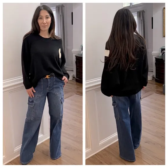 MADE IN ITALY OVERSIZED FABULOUS SWEATER