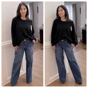 MADE IN ITALY OVERSIZED FABULOUS SWEATER
