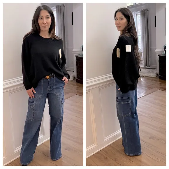 MADE IN ITALY OVERSIZED FABULOUS SWEATER