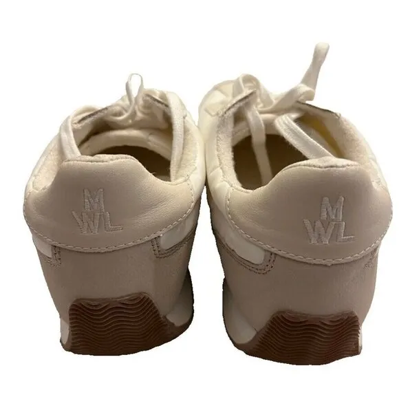 Madewell $98 League Sneakers in Washed Nubuck Size 6 NH196