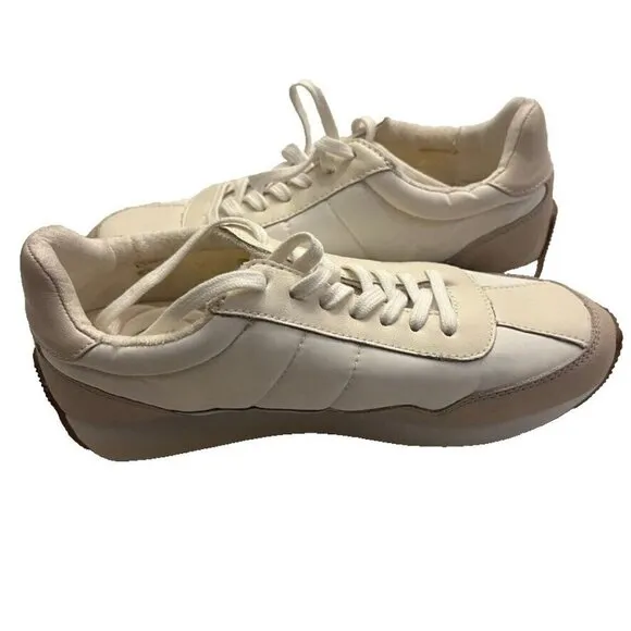 Madewell $98 League Sneakers in Washed Nubuck Size 6 NH196