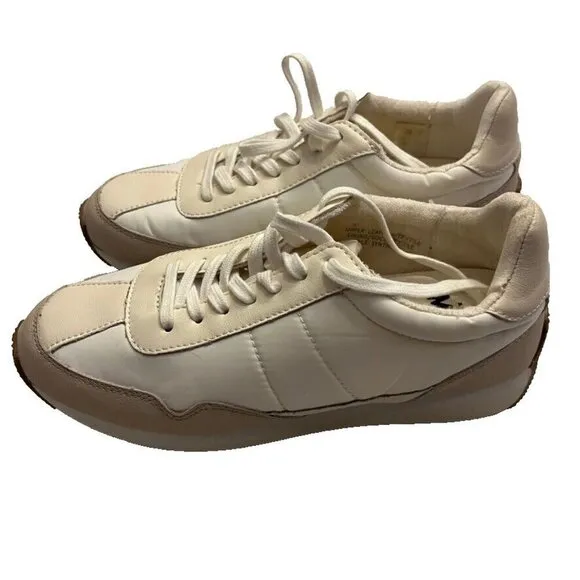 Madewell $98 League Sneakers in Washed Nubuck Size 6 NH196