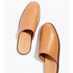 madewell Brown Leather Louisa Mule Sandals