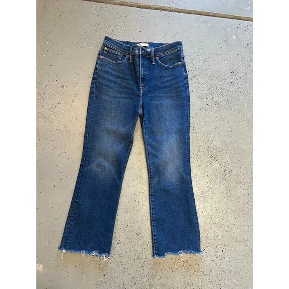 MADEWELL Cali Demi-Boot Jeans in Smithley Wash MSRP$ 138 NG355 Size 29