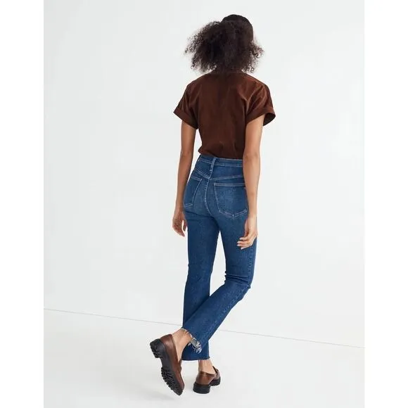 MADEWELL Cali Demi-Boot Jeans in Smithley Wash MSRP$ 138 NG355 Size 29