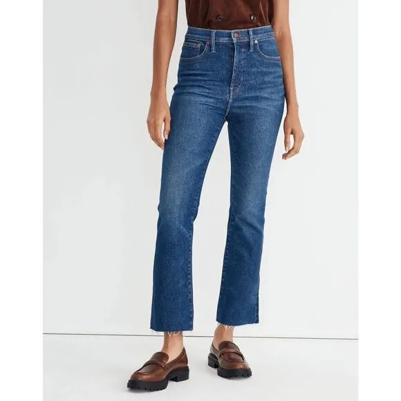 MADEWELL Cali Demi-Boot Jeans in Smithley Wash MSRP$ 138 NG355 Size 29