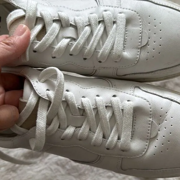 Madewell Court Sneakers in Colorblock Leather and Suede Size 11.5