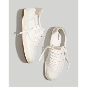 Madewell Court Sneakers in Colorblock Leather and Suede Size 11.5