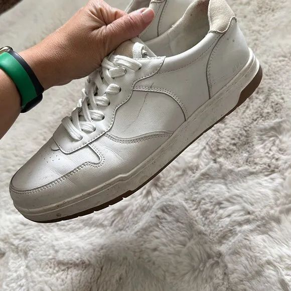 Madewell Court Sneakers in Colorblock Leather and Suede Size 11.5