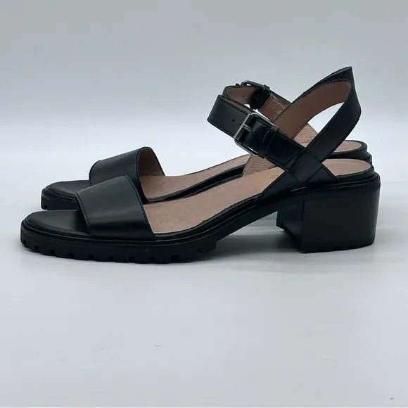 Madewell Erin Lugsole Leather Sandals. Size 10