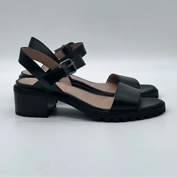 Madewell Erin Lugsole Leather Sandals. Size 10