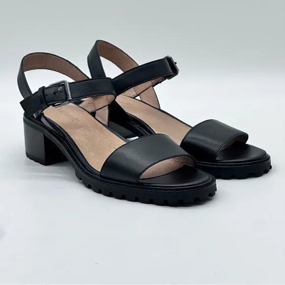 Madewell Erin Lugsole Leather Sandals. Size 10