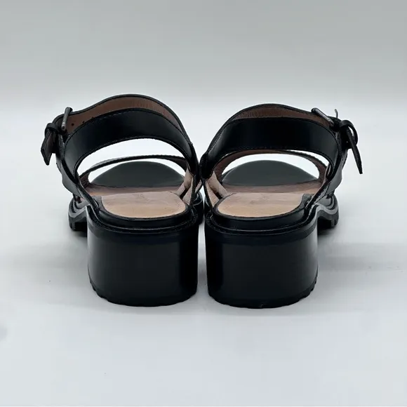 Madewell Erin Lugsole Leather Sandals. Size 10