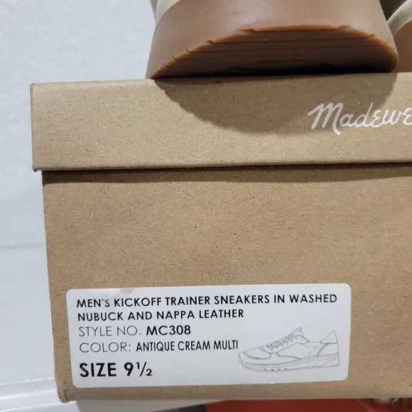 Madewell Kick Off Trainer. 9.5