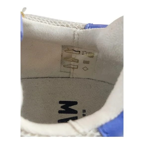 Madewell Kickoff Leather Trainer Sneakers in Distant Pumice Multi Size 7.5 Women
