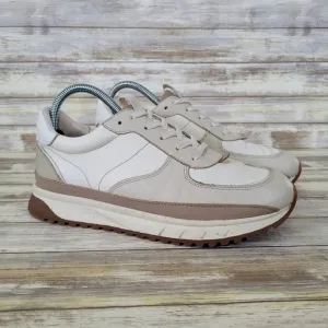 Madewell Kickoff Trainer Sneakers Eco-friendly Recycled Womens 8.5 Mens 7 Cream