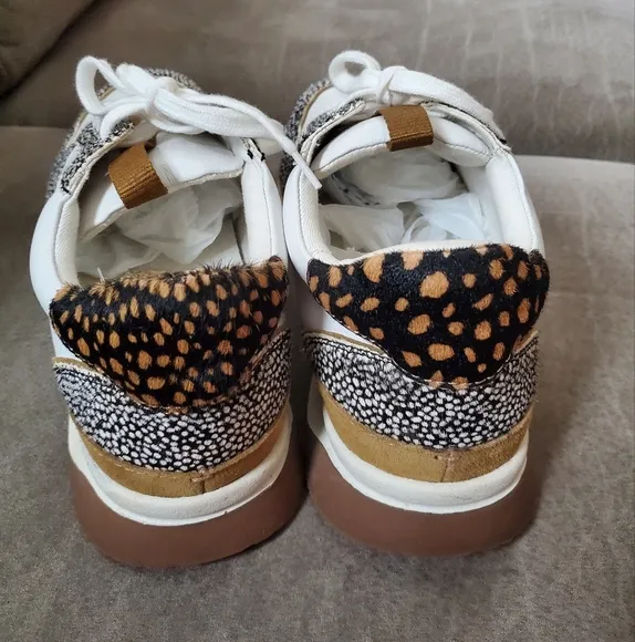 Madewell Kickoff Trainer Sneakers in Olive grove multi size Womans 9.5 Mens 8